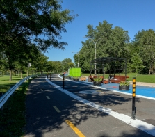 L'avenue piétonne Park Stanley, Ahuntsic